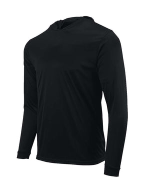 t shirt manga larga con capucha