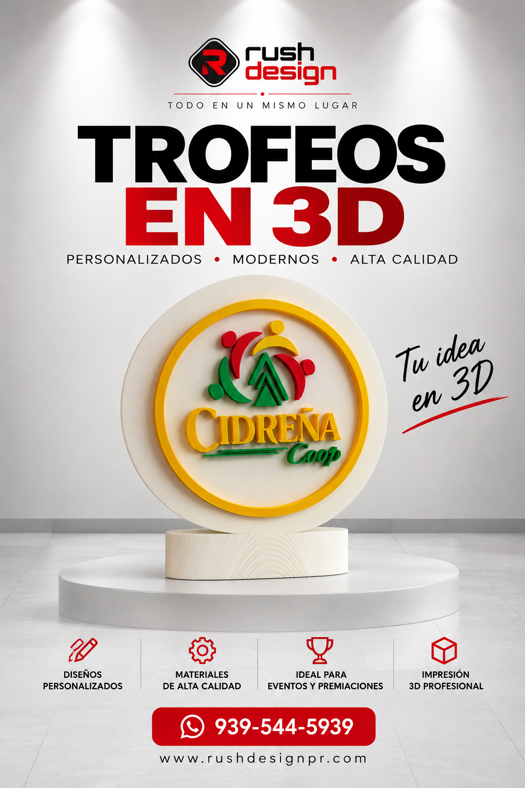 Trofeos en 3D
