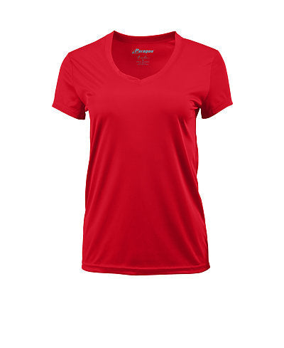 Microfiber Women T Shirt V Neck
