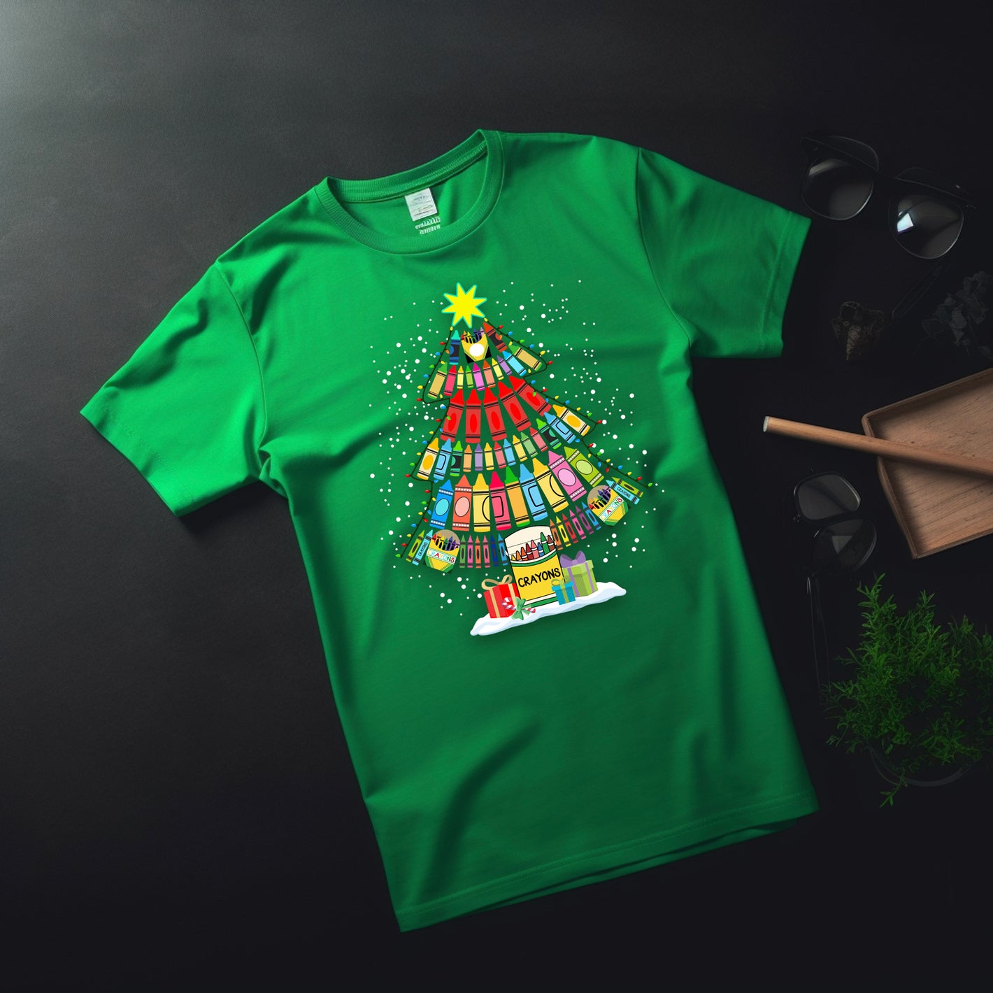 Maestra T-Shirt  Feliz Navidad