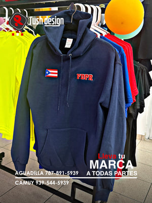 Puerto Rico Fire Dept Abrigos de Algodón (Bordado)