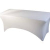 DTF Printed Spandex Tablecloths - White