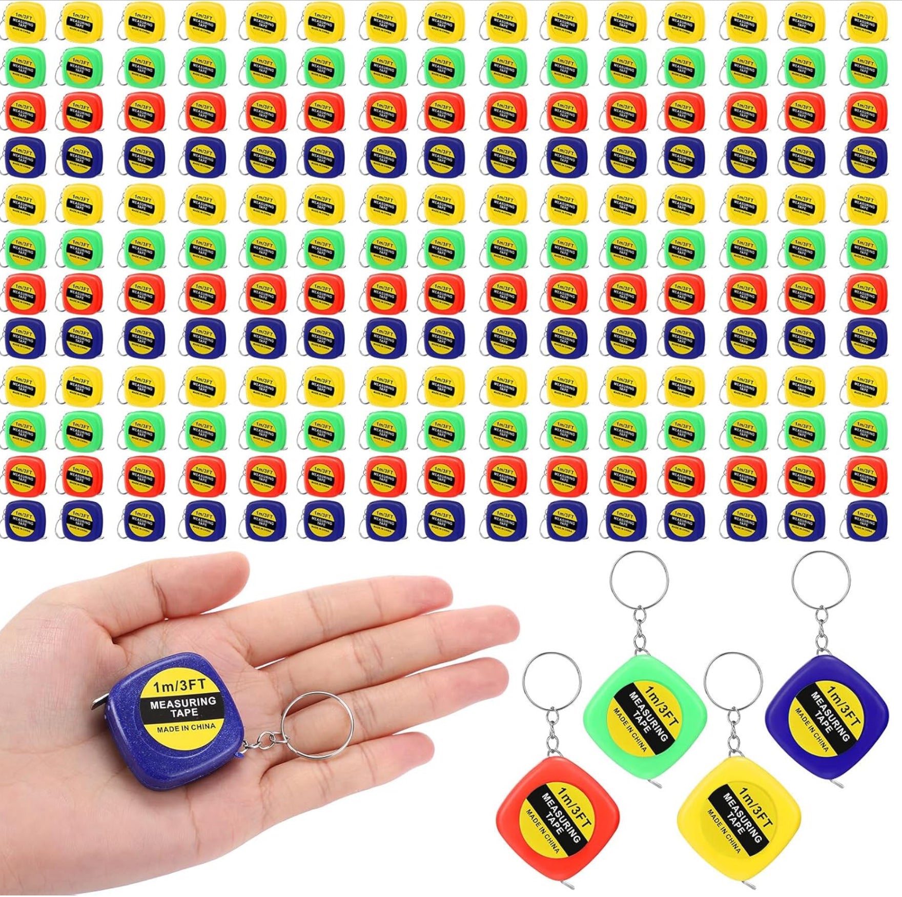Llaveros de Cinta métrica personalizada