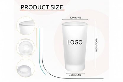 5 unidades Vaso de shot