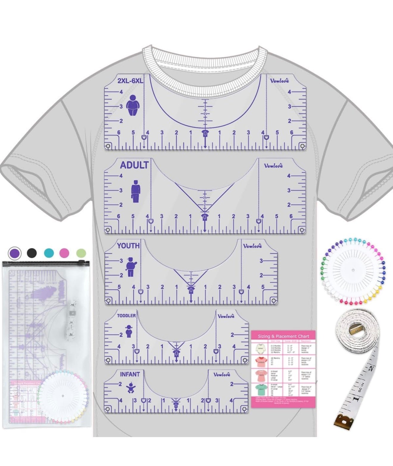 Guía de regla de camisas