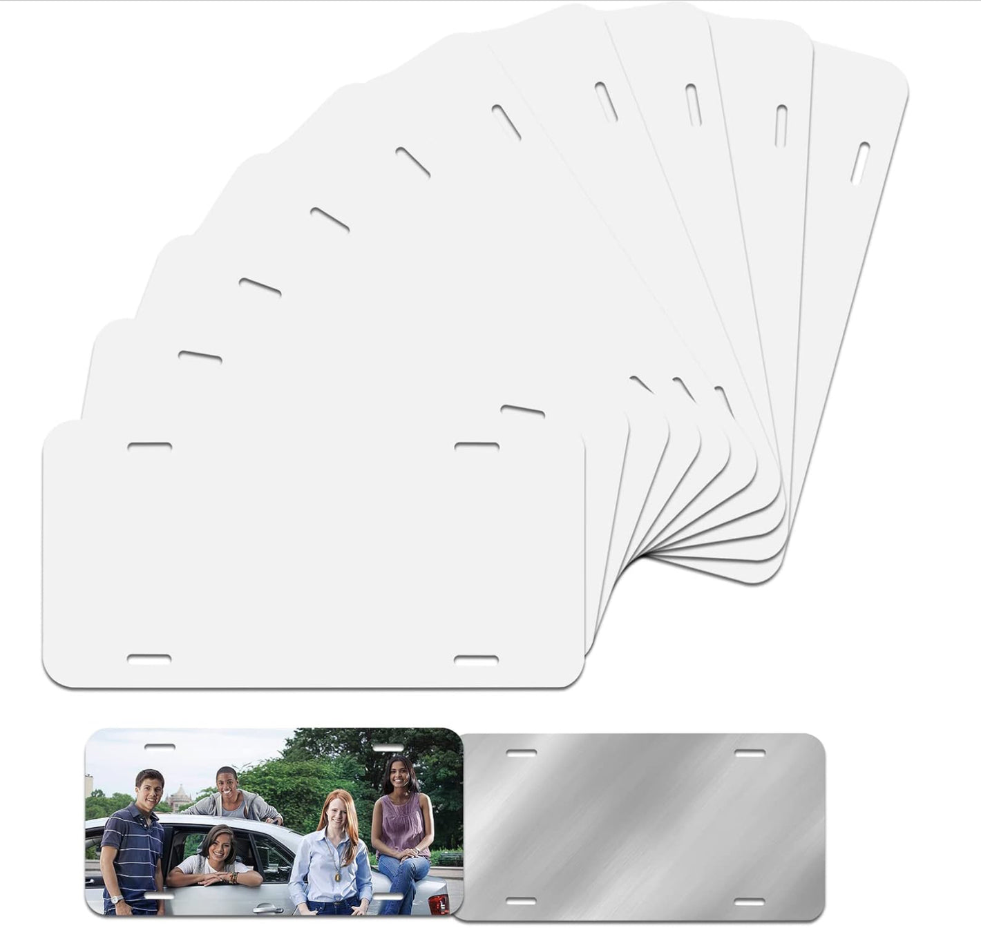 Tablillas para autos personalizadas