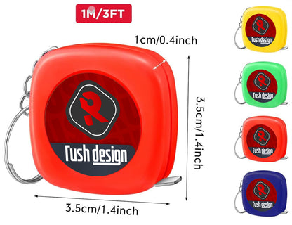 Llaveros de Cinta métrica personalizada