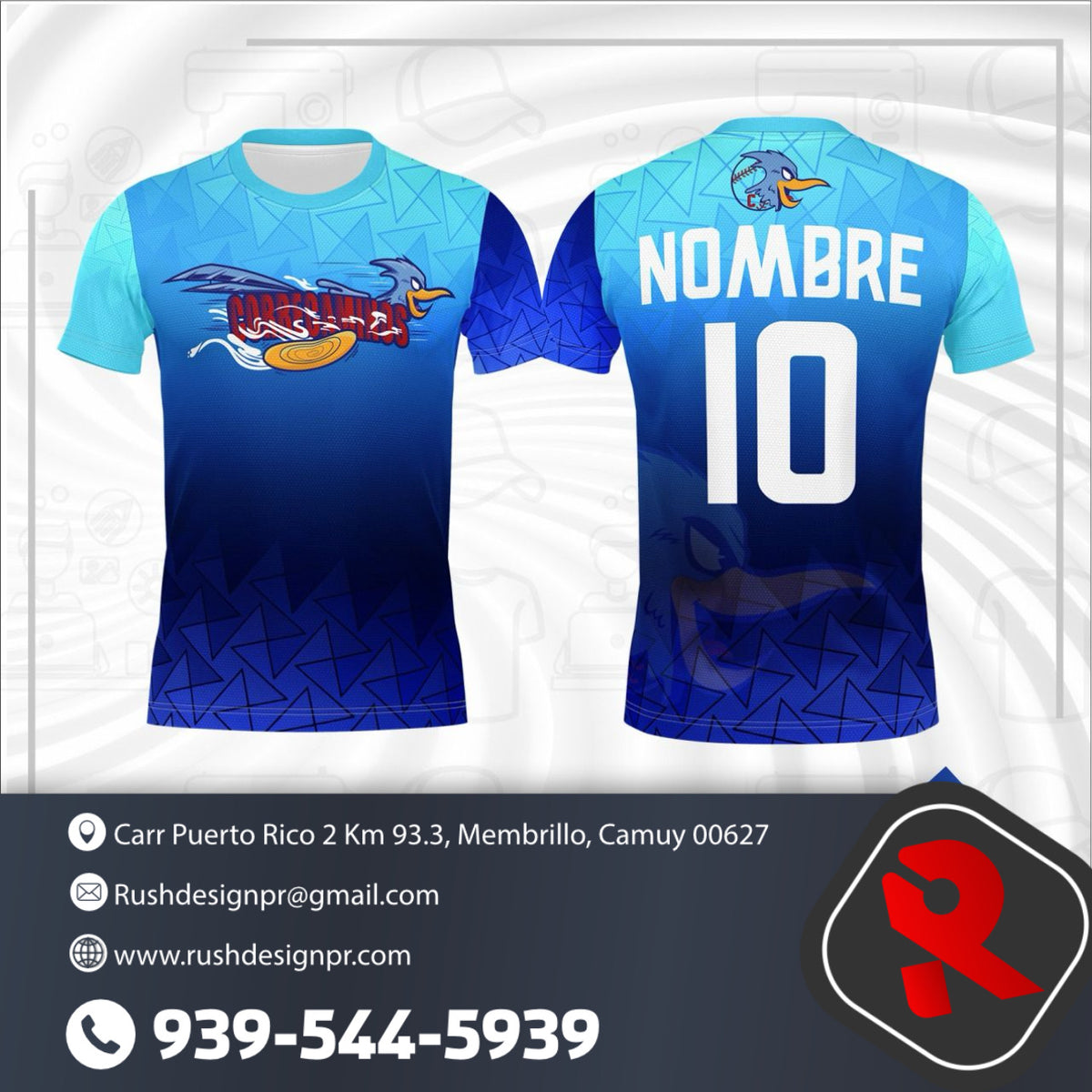 T-Shirt Full Print Sublimados 15 Unidades