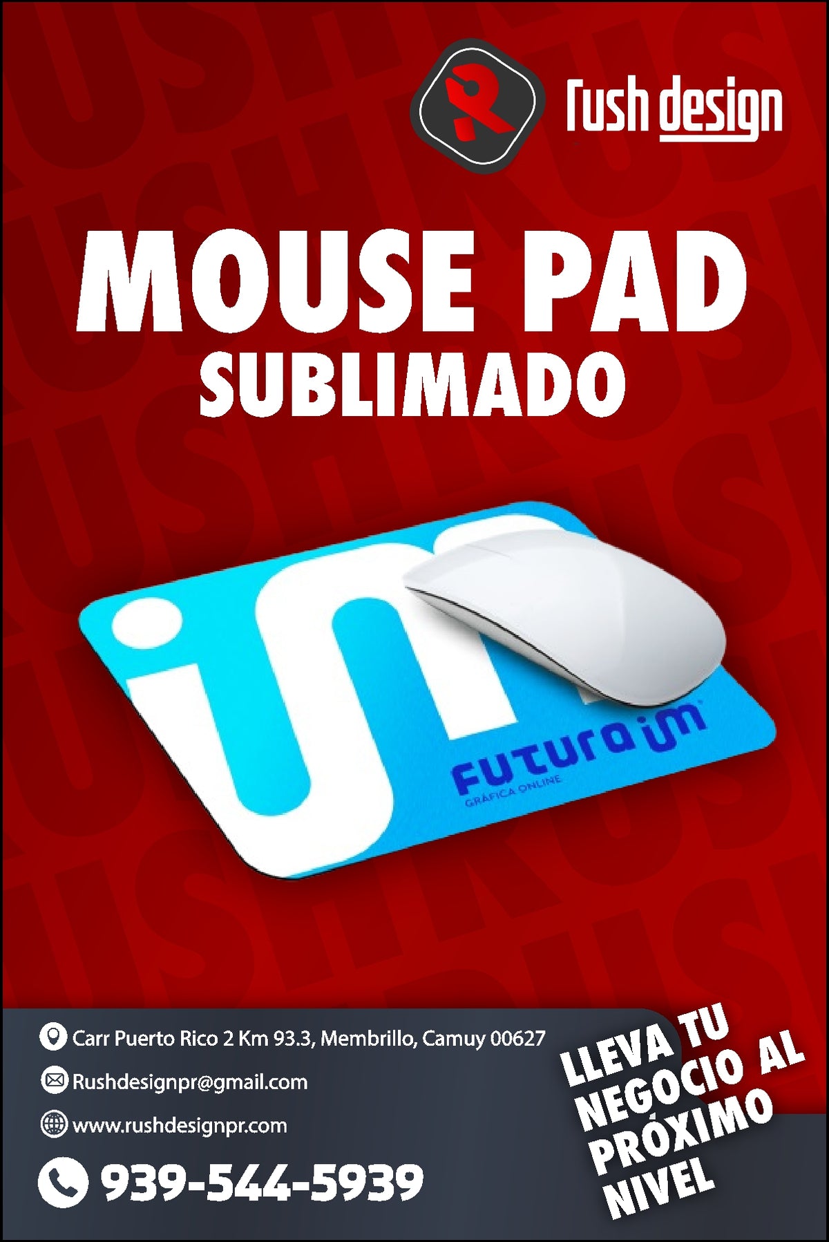 Mouse Pad 5 unidades